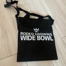 RODEO CROWNS WIDE BOWL ロデオクラウン ショルダーバッグ ショッパー ショップ袋 黒 ブラック バッグ H_画像2