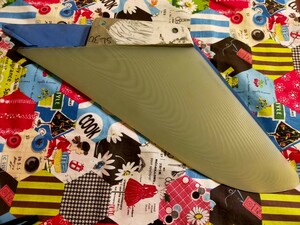 2018年頃 WINDS171 TYPE2 19.5cm G10 オリジナルウィードフィン WEED (スラローム6.5m2以下推奨) 浅瀬、海藻、漂流物、流木対策