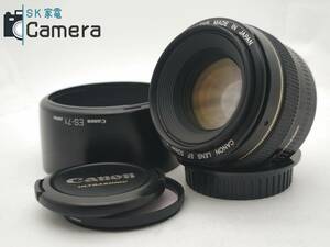 Canon EF 50ｍｍ F1.4 USM ES-71 フード 保護フィルター 付き キャノン