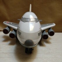 JAL JA8114 日航 ジャンボジェット ブリキ 飛行機 プルバックカー アンティーク 昭和レトロ ビンテージ 玩具 おもちゃ コレクション _画像4