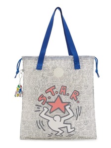 KIPLING(キプリング) x KEITH HARING(キースヘリング) - トートバッグ ニューヒップハリー サブバッグ コラボ (タグ付き新品未使用)