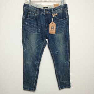  tag attaching unused goods INDIMARK Indy Mark W026 damage processing boys beautiful Silhouette The Boy Friend jeans 