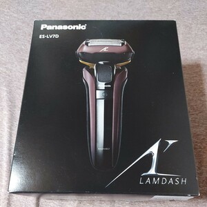 Panasonic メンズシェーバー ラムダッシュ（5枚刃） ES-LV7D-T （茶）