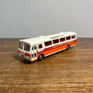  Showa Retro Yonezawa DIAPET Mitsubishi Fuso bus YONEZAWA TOYS D-266 made in Japan Japan high speed bus total length 22.5cm Diapet toy minicar 