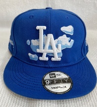 ★未使用品★NEW ERA ニューエラ正規品 Los Angeles Dodgersドジャース 9FIFTY【SNAPBACK】キャップ 帽子_画像1