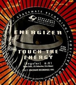 【試聴　RAVE】Energizer - Touch The Energy 12インチ美品　ジュリアナ シュリンクカバー