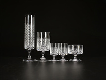 【美】PA349 【Rosenthal】 ローゼンタール クリスタルガラス グラス 杯 5点 一括出品／美品！ｈ_画像2