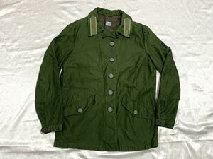 【送料無料 値下げ交渉歓迎】スウェーデン軍 70sビンテージM-59フィールドジャケット C36 グリーン 古着緑BDUシャツミリタリーモッズコート