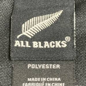 【送料無料 値下げ交渉歓迎】アディダスオリジナルス オールブラックス公式ラガーシャツ ラグビーニュージーランド代表 古着 黒ジャージの画像3