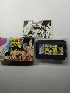 ★ファミコン　ドラゴンボールZⅡ　激神フリーザ!!　箱、説明書付き　動作確認済み　除菌済み★