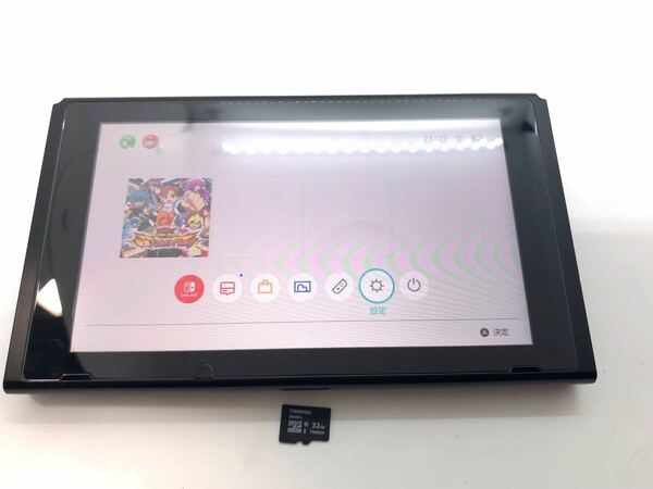 美品　SD32GB 硬質ガラスフィルム付き　ニンテンドー スイッチ 本体のみ 動作確認済み 動作良好品 Nintendo Switch 任天堂 1