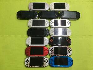 【GN4712/60/0】ジャンク★PSP★本体★計15台★PSP-3000★PSP-2000★大量★まとめ★セット★PlayStation Portable★ポータブル★ゲーム機★