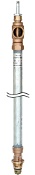 在庫有り 不凍水栓柱内筒管 D-A型 接続口径20mm×1.2ｍ Z-PS-DA120 竹村製作所