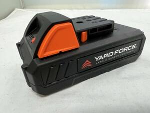 ◆48-34 【現状品】 YARD FORCE 24Vコードレスシリーズ共通バッテリー 24V2.0Ahリチウム残量ケージ付