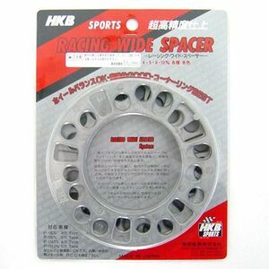 送料185円～ ★ HKB ホイールスペーサー 3mm 4枚 セット ■ PCD 100 114.3 4穴 5穴 HKB-HKWS3