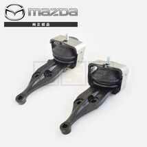 マツダ 純正 RX-7 FD3S エンジンマウント ラバー 左右セット FD01-39-040D FD31-39-050B FD0139040D FD01-39-050B RX7 未使用 MZD-013-S_画像1