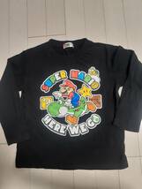 ★スーパーマリオ★長袖Tシャツ★サイズ120小さめ_画像1