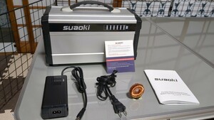 スアオキ　suaoki G400 ポータブル電源 ジャンク品　故障　部品取り　40Ah 純正弦波