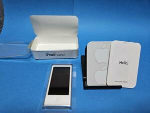 【中古品】美品 送料無料 iPod nano 第7世代 16GB　A1446 シルバー