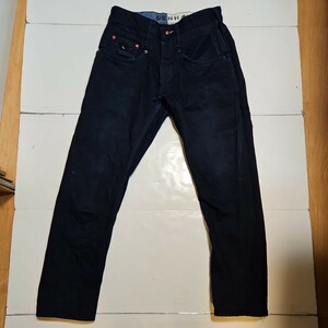 DENHAM MADE IN JAPAN DENIM CROSS BACK MIJDIV CARROT FIT デンハムクロスバック キャロットフィット ジーンズ デニム W28L32