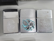 新品 未使用品 10点セット まとめて ZIPPO ジッポ 90’s 00's ハワイ ロサンゼルス警察 イーグル 他 シルバー 銀 カーキ ライター USA_画像3