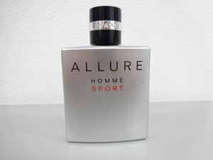 残量多め CHANEL シャネル ALLURE HOMME SPORT アリュール オム スポーツ 50ml オードトワレ EDT 香水 フレグランス