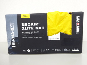 新品 未使用 THERMAREST サーマレスト NEOAIR XLITE NXT ネオエアー Xライト レギュラー エアマット 寝具 イエロー 黄 キャンプ アウトドア