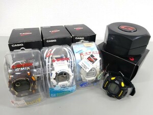 ジャンク 美品 4点セット まとめて CASIO カシオ G-SHOCK Gショック DW-8800AJ-7AT DW-9500SR-2T DW-9500RX-5T DW-9100 腕時計