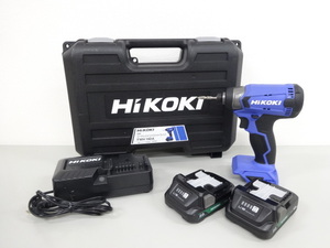 美品 動作確認済み HiKOKI ハイコーキ FWH18DA コードレス インパクト ドライバ 18V ケース 充電器 バッテリー付き 旧日立工機 ドライバー