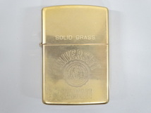 新品 未使用品 ZIPPO ジッポ SOLID BRASS ソリッドブラス 1932 1992 ダブルイヤー UNIVERSITY HAWAII ハワイ ゴールド 金 ライター USA_画像2