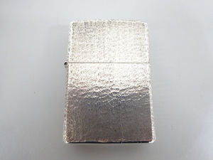 1996年製 ZIPPO ジッポ STERLING SILVER スターリング シルバー ハンマートーン 5面加工 銀 オイル ライター USA