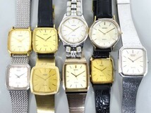 ジャンク 9点セット まとめて SEIKO セイコー DOLCE ドルチェ 9531-5160 5E61-0A20 8J41-6140 9521-5210 7731-5040 8J41-5000 他 腕時計_画像1