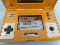 Nintendo 任天堂 GAME & WATCH ゲーム ウォッチ DONKEY KONG ドンキーコング DK-52 マルチスクリーン レトロ ヴィンテージ 当時物_画像4