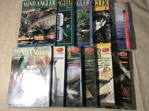 H free shipping ma India angler MIND ANGLER 11 pcs. set 1994 year ~2000 year Sawada . one . fly fishing * gadget 