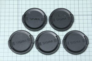 58mm　シグマ　SIGMA レンズキャップ　●5枚セット●