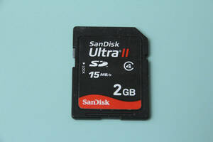 2GB SD カード　SanDisk Ultra ll