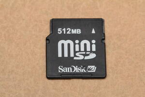 512 МБ Minisd Card Sandisk