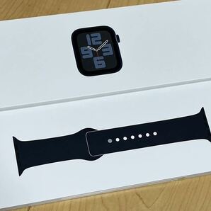 Apple Watch SE 第2世代40mm GPSモデル ミッドナイトスポーツバンド MR9X3J/Aの画像5