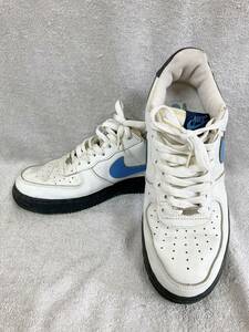 ■ナイキ■NIKE■エア フォース 1■AIR FORCE 1 LOW 82■AF-1’82ロー ホワイト・ミッドナイトネイビー■306353-142■27.0cm■中古