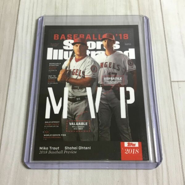 大谷翔平　マイク トラウト　topps MVP #36. 151