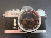 ジャンク 1500円〜 古い カメラ フィルム カメラの知識ありません。 EXEE Canon　MG PENTAX　RICOMAT　セット_画像9