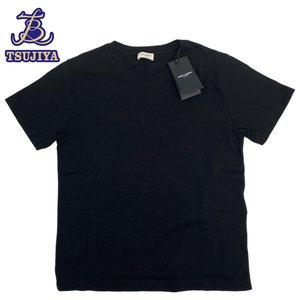 SAINTLAURENT サンローラン　Tシャツ　半袖　レディース　ブラック　#S　中古A【辻屋質店A2512】