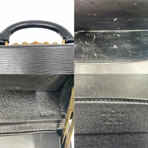 LouisVuitton ルイヴィトン エピ プレジデント ノワール メンズ ビジネスバッグ トランク 中古B【辻屋質店B2411】の画像7