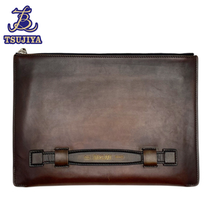 * large price decline!* Berluti Berluti clutch bag men's Brown used AB[. shop pawnshop B1497]