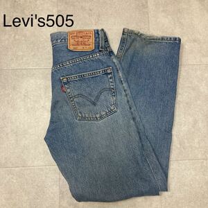 リーバイス505 デニムパンツ ジーンズ コロンビア製古着W29L32 ストレート