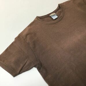 GOODWEAR x JOURNAL STANDARD ◆ クルーネック Tシャツ 半袖 シャツ Lサイズ ブラウン アメリカ製 グッドウェア ◆Q023 Pに2Mお-07の画像3