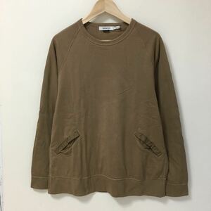 nonnative ◆ ADVENTURER PULLOVER COTTON SWEAT OVERDYED WITH POLARTEC ALPHA ブラウン 1 スウェット ノンネイティブ ◆Q023 Pに2Mお-03