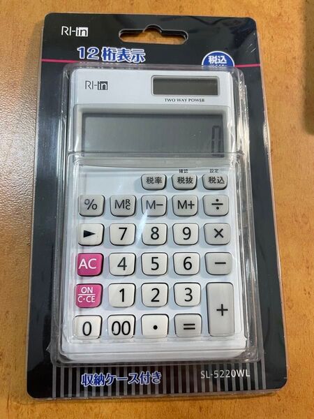 手帳サイズ電卓 収納ケース付き