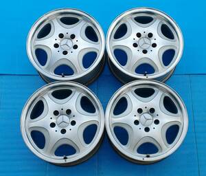 メルセデス・ベンツ Sクラス W140用 純正 ホイール4本 後期 16ｘ7.5J/ET51/5穴 5H/PCD112