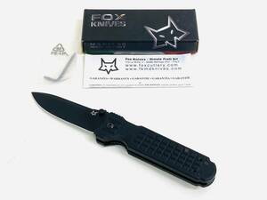 【未使用】FOX KNIVES フォックスナイブス フォールディングナイフ Predator II プレデター2 ライナーロック　W4084010